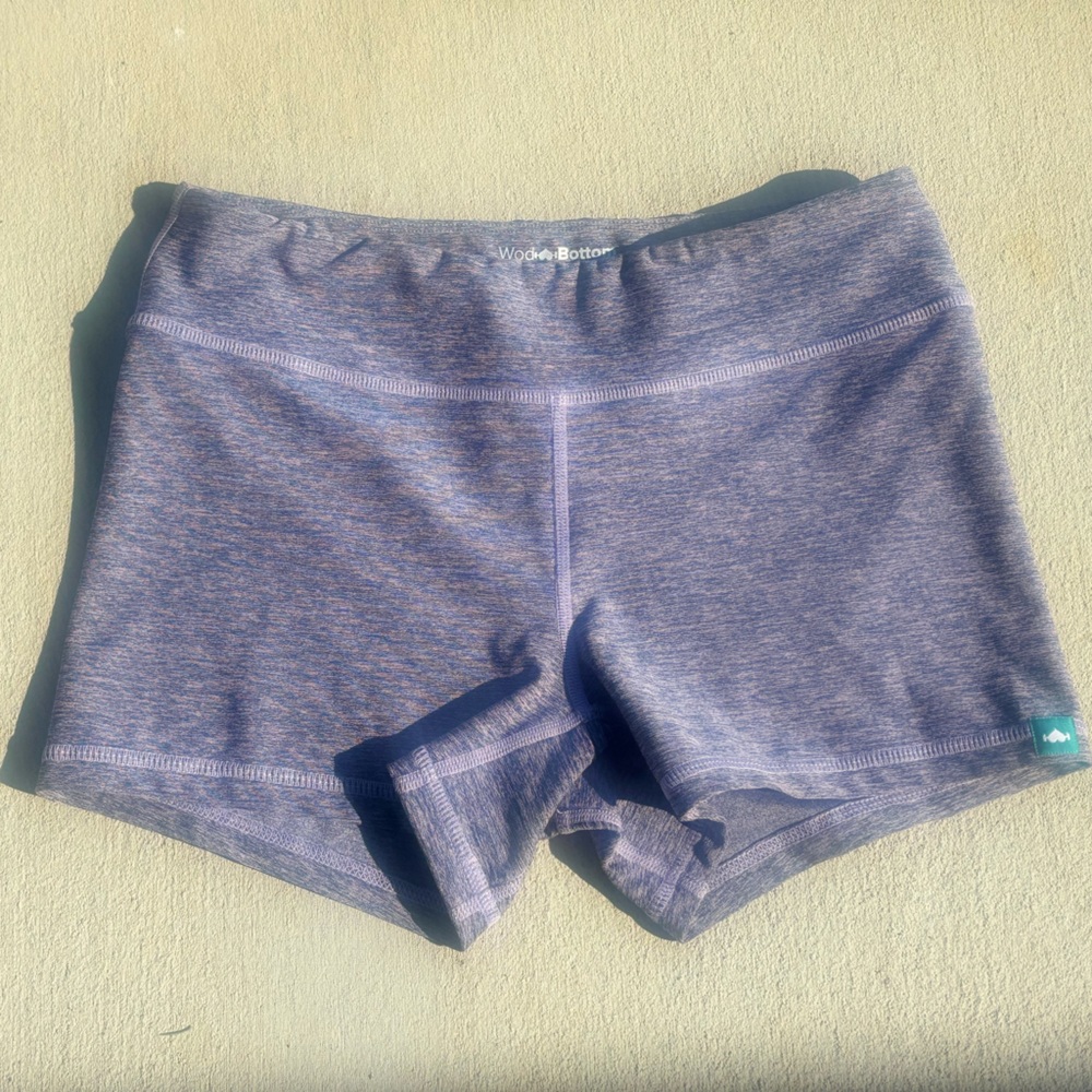 WOD Bottom Purple Athletic Spandex Shorts
